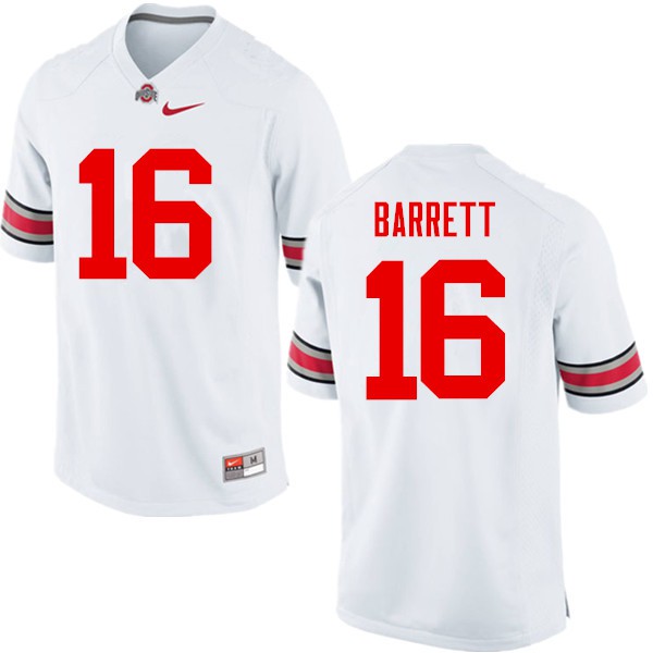 Ohio State Buckeyes #16 J.T. Barrett Men College Jersey White